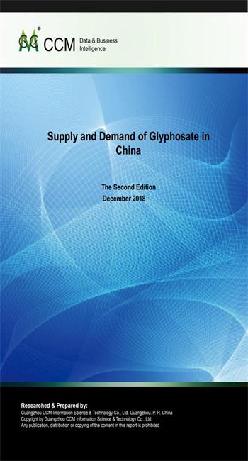 Supply and Demand of Glyphosate in China